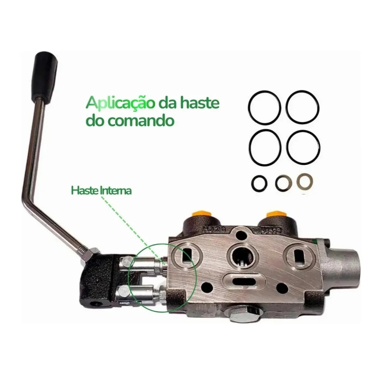 15580236713-30-1.jpg Corpo Central Danfoss M22 CH60 - Mola / Centro Fechado - Imagem 3