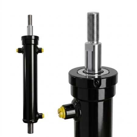 Cilindro De Direção Hidráulica Para Tratores Ford 4600 / 6600