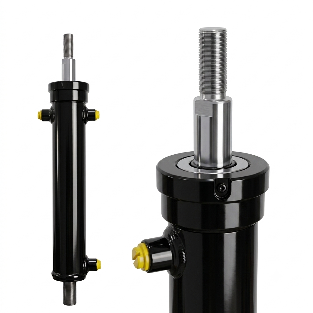 Cilindro De Direção Hidráulica Para Tratores Ford 4600 / 6600