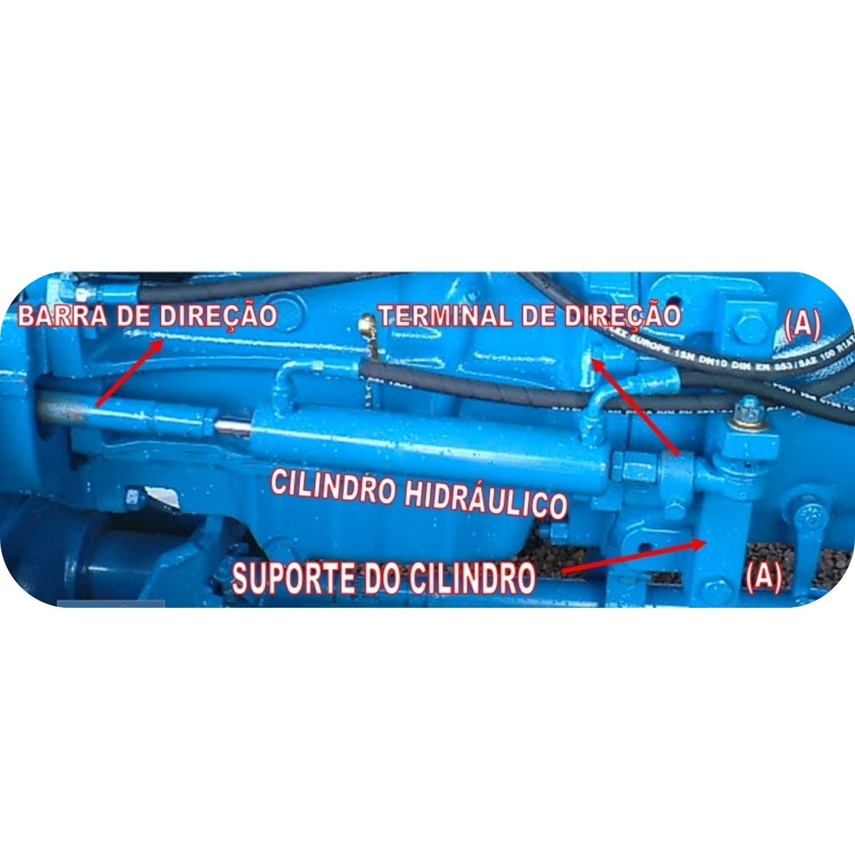 15585013622-70-1.jpg Kit Para Cilindro Hidráulico Direção Ford 4600 / 6600 - Imagem 9