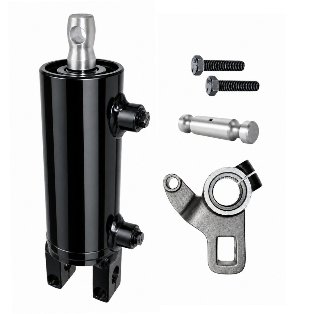 Kit Cilindro Hidráulico Conjunto Direção Massey Ferguson